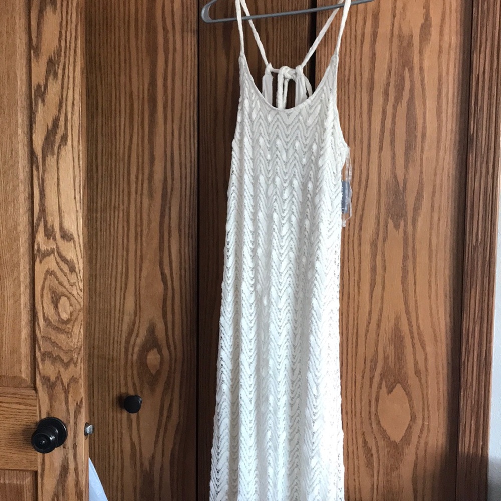 Ivory maxi dress